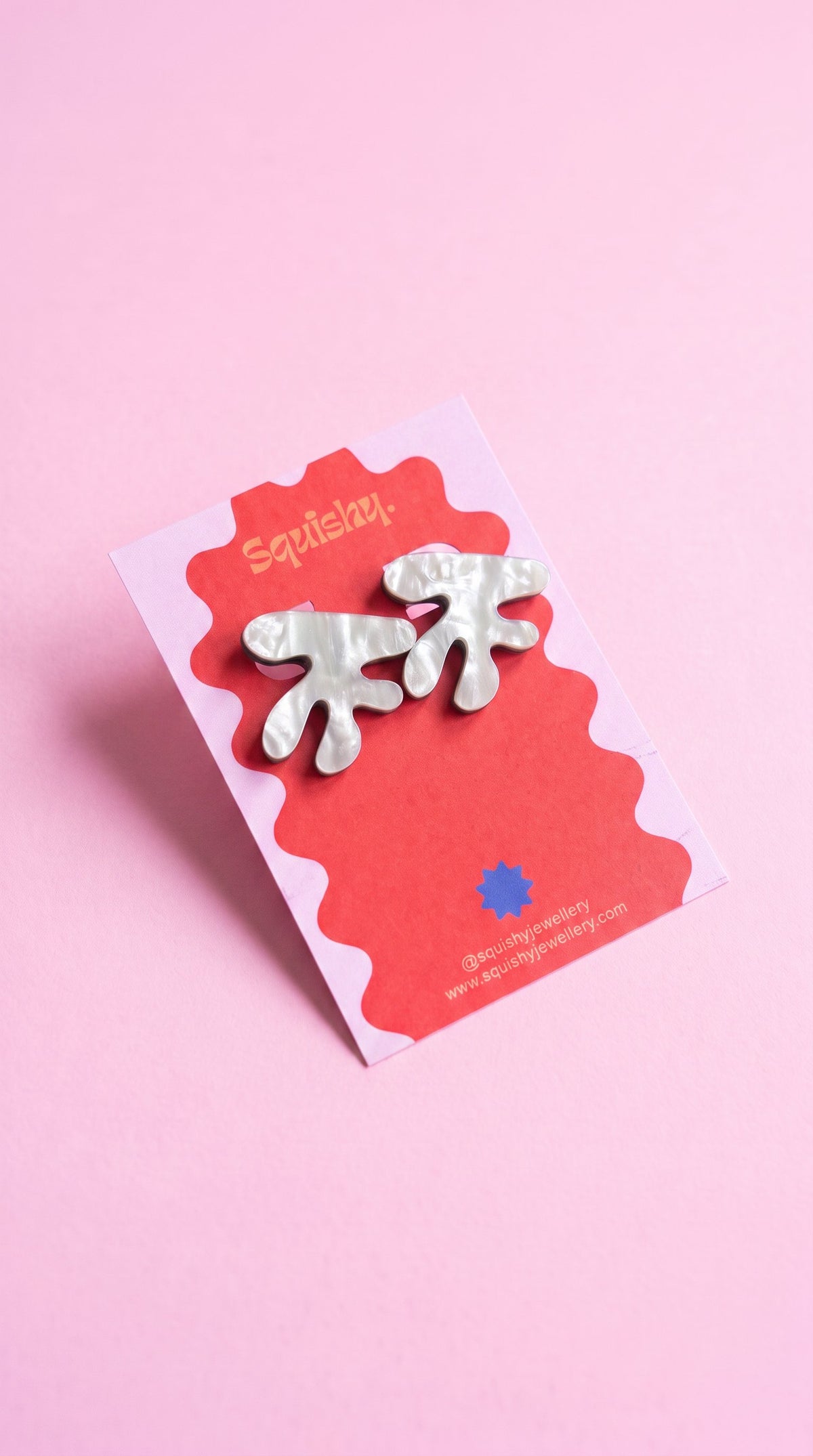 Matisse Inspired Abstract Leaf Stud Earrings