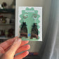 Babadook Earrings – Black Horror Silhouette Acrylic Dangles