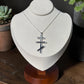Heated Rivalry Inspired Ilya Rozanov Cross Necklace - Silver