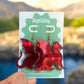Dragon Earrings – Welsh Inspired Gothic Alt Jewellery, Acrylic Statement Earrings (Red & Green)