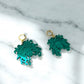 Green Medusa Earrings Mirrored Acrylic Medusa Head Hoops Mythic Statement Jewellery Goth Alt Fashion Ancient Greece, Classics Witchy Costume