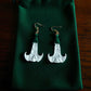 Angel’s Trumpet Earrings – Gothic Floral Acrylic Jewellery | Poison Garden Collection