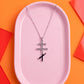 Heated Rivalry Inspired Ilya Rozanov Cross Necklace - Silver