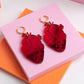 Anatomical Heart Earrings – Red Acrylic Statement Earrings | Science Jewelry, Alt Fashion, Med Student Gift, Anatomical Jewellery, Medical