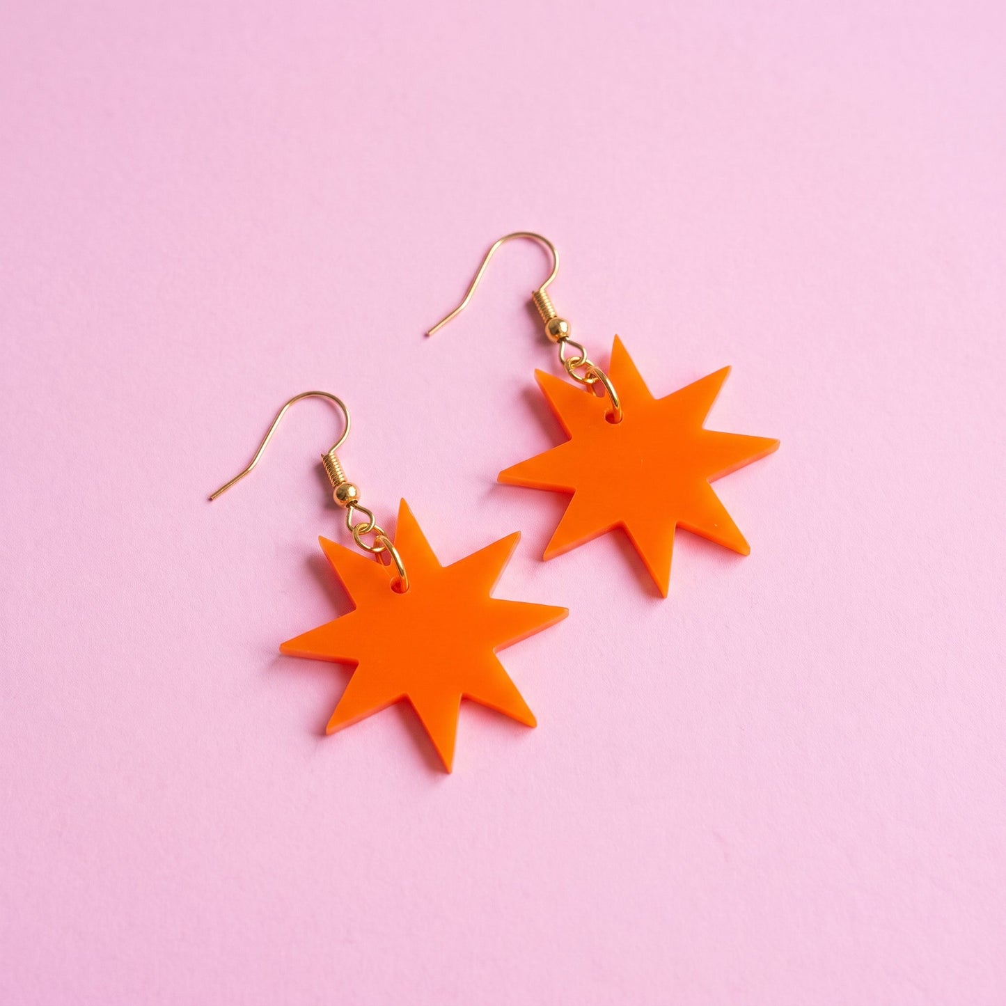 Star Acrylic Earrings – Multiple Colour Options – Cute Statement Jewellery