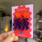 Matisse Inspired Seaweed Earrings – Wearable Art Statement Jewellery
