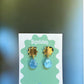 Star & Raindrop Earrings – Colourful Gallery Pop Statement Jewellery