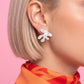 Matisse Inspired Abstract Leaf Stud Earrings