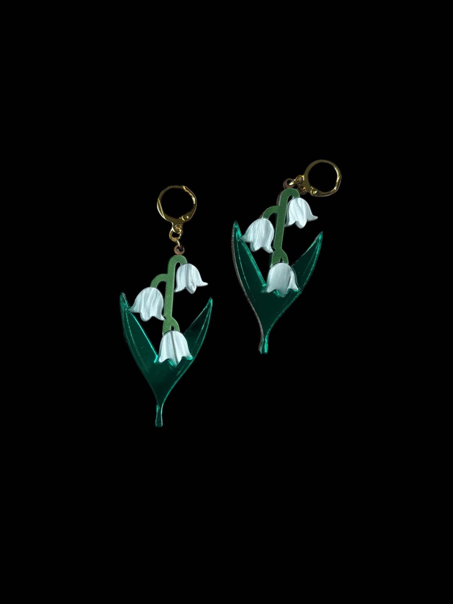 Lily of the Valley Earrings – Poison Garden Collection