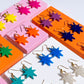 Star Acrylic Earrings – Multiple Colour Options – Cute Statement Jewellery