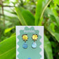 Star & Raindrop Earrings – Colourful Gallery Pop Statement Jewellery