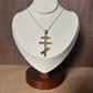 Heated Rivalry Inspired Ilya Rozanov Cross Necklace - Gold