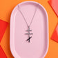 Heated Rivalry Inspired Ilya Rozanov Cross Necklace - Silver