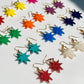 Star Acrylic Earrings – Multiple Colour Options – Cute Statement Jewellery