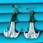 Angel’s Trumpet Earrings – Gothic Floral Acrylic Jewellery | Poison Garden Collection