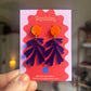 Matisse Inspired Seaweed Earrings – Wearable Art Statement Jewellery