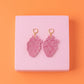 Anatomical Heart Earrings – Pink Acrylic Statement Earrings | Science Jewelry, Alt Fashion, Med Student Gift, Anatomical Jewellery, Medical