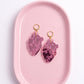 Anatomical Heart Earrings – Pink Acrylic Statement Earrings | Science Jewelry, Alt Fashion, Med Student Gift, Anatomical Jewellery, Medical