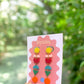 Geometric Shape Drop Earrings – Gallery Pop Colour Block Statement Jewellery