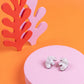 Matisse Inspired Split Leaf Stud Earrings