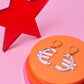 CMAT Euro Earrings Acrylic Mirror Euro Country Sign Statement Merch Earrings Alt Country Pop Y2K Currency Earrings Drag Brexit Political