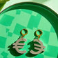 CMAT Euro Earrings Acrylic Mirror Euro Country Sign Statement Merch Earrings Alt Country Pop Y2K Currency Earrings Drag Brexit Political